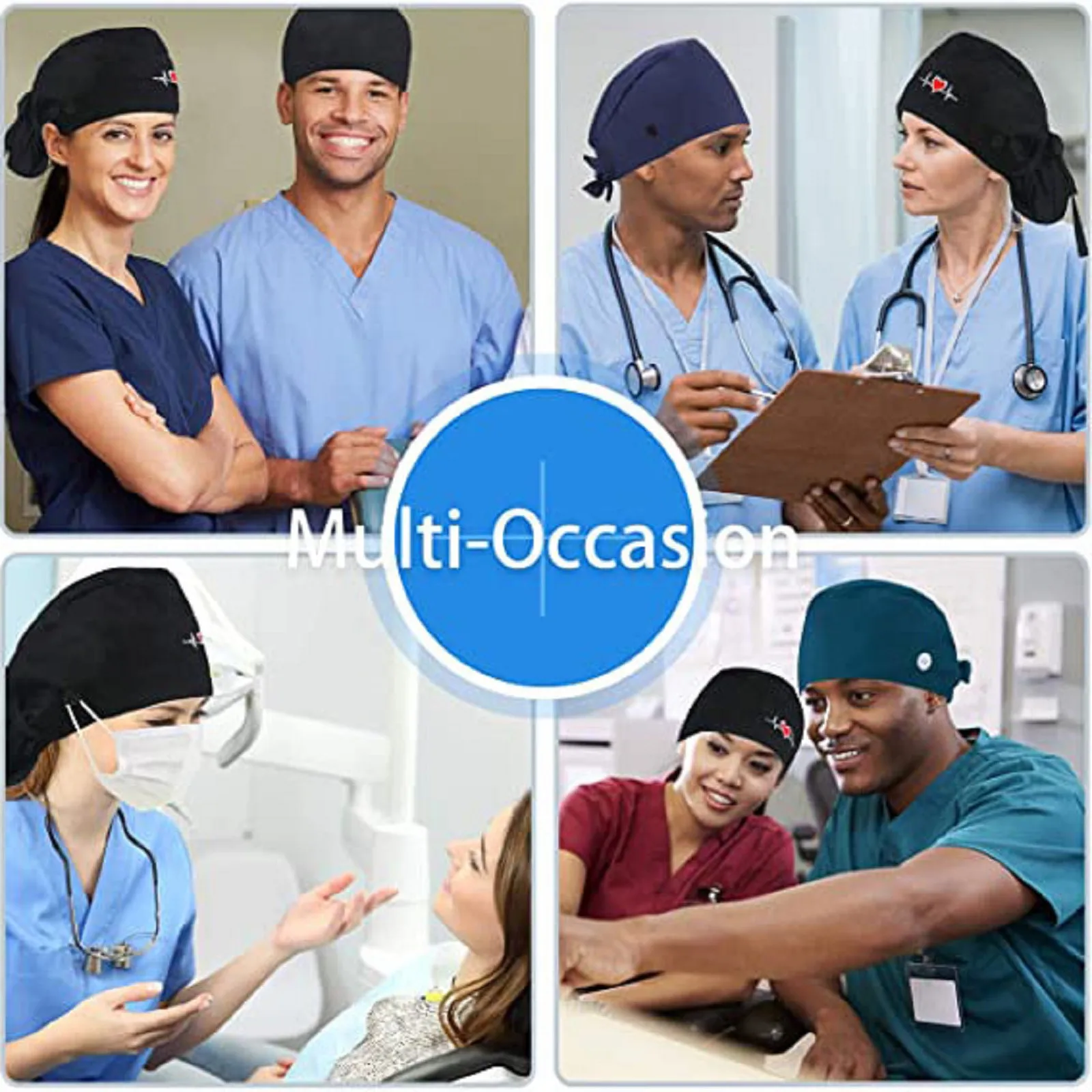 Unisex Cotton Adjustable Pet Work Hats Dust Cap Nursing Cap Dentist Dust Hat Elastic Buttons Beauty Hats New Baotou Bouffant Hat
Unisex Cotton Adjustable Pet Work Hats Dust Cap Nursing Cap Dentist Dust Hat Elastic Buttons Beauty Hats New Baotou Bouffant Hat