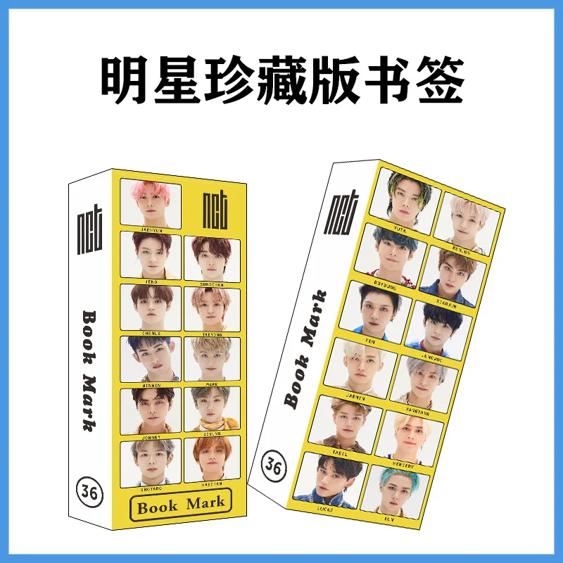 KPOP ENHYPEN NCT Straykids Creative Star Bookmark Student Gift Paper Bookmark 36 Sheets A Box
KPOP ENHYPEN NCT Straykids Creative Star Bookmark Student Gift Paper Bookmark 36 Sheets A Box