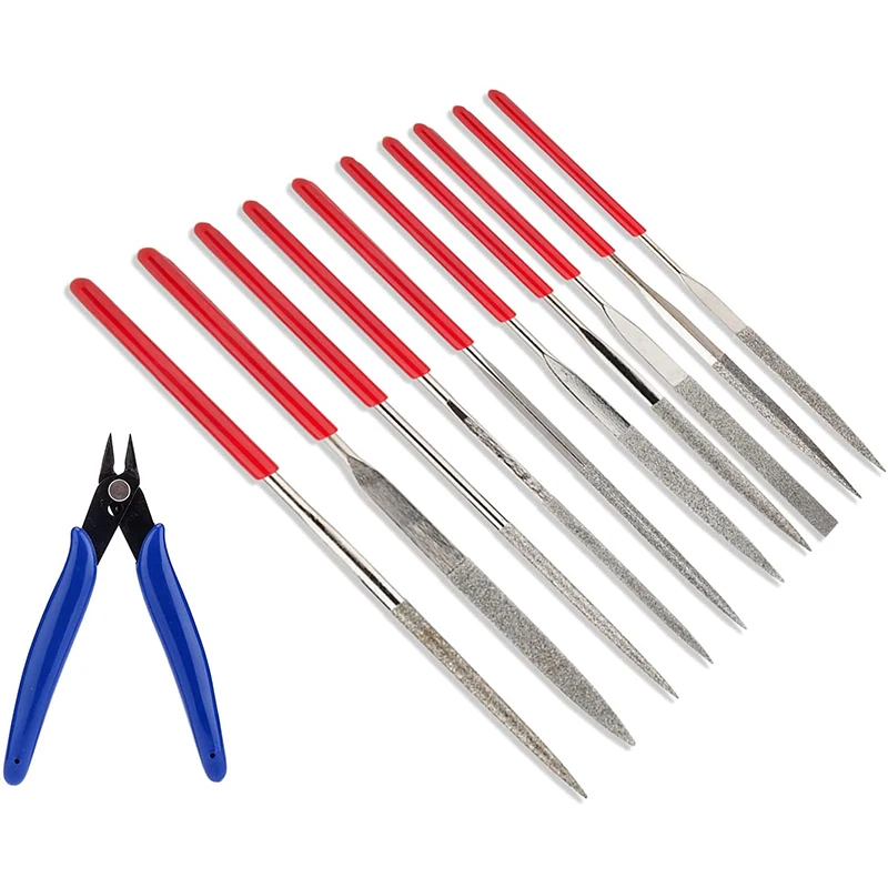 10pcs Diamond File Set Needle Files Tools ,Used for carving and polishing jewelry tools,DIY Tool
10pcs Diamond File Set Needle Files Tools ,Used for carving and polishing jewelry tools,DIY Tool
