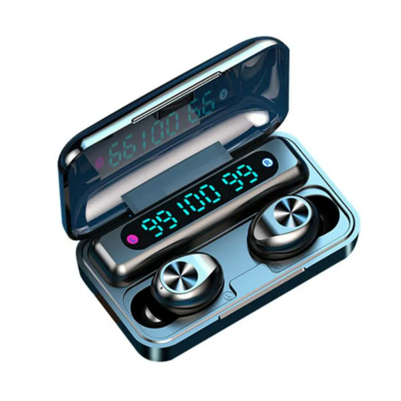 F9-10 TWS Wireless Headphone Bluetooth Earphone Stereo Headset Sports Ipx7 Waterproof with Mic Earbuds for Xiaomi iphone Huawei
F9-10 TWS Wireless Headphone Bluetooth Earphone Stereo Headset Sports Ipx7 Waterproof with Mic Earbuds for Xiaomi iphone Huawei