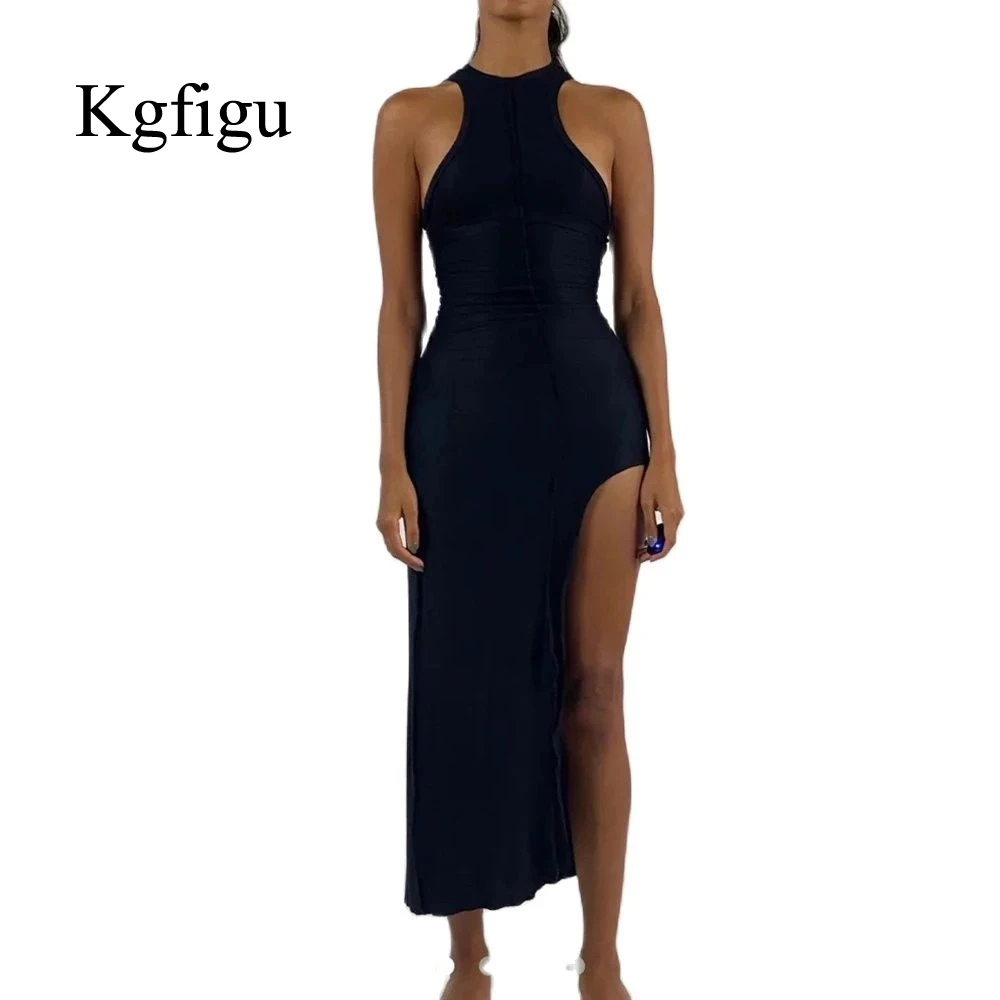 KGFIGU 2021 Новое поступление, черные вечерние платья, женские Сексуальные облегающие платья без рукавов с разрезом, Женская Повседневная элега...
KGFIGU 2021 Новое поступление, черные вечерние платья, женские Сексуальные облегающие платья без рукавов с разрезом, Женская Повседневная элега...