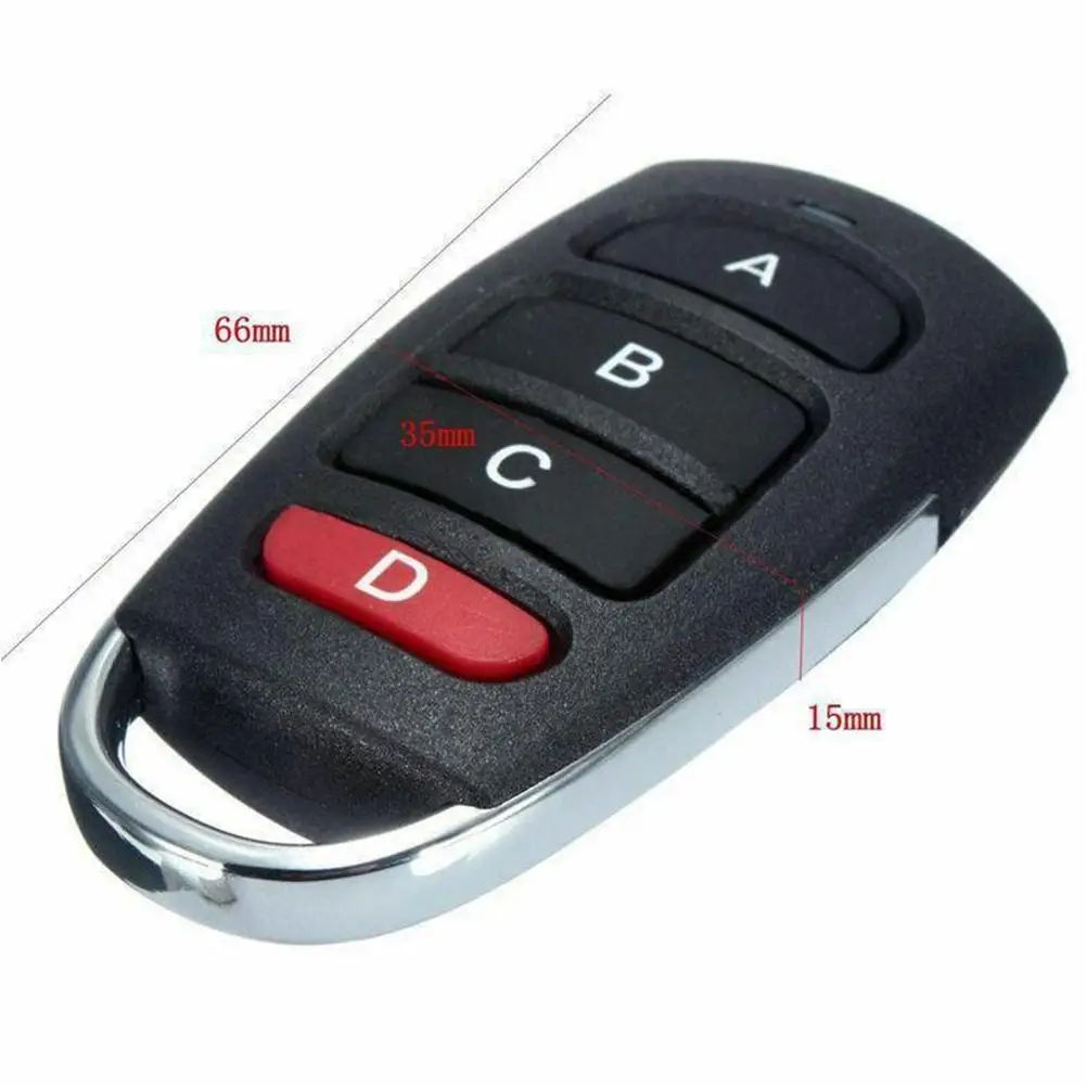 RF Remote Control Key 433mhz Cloning Cloner Smart Electric Door Garage Key Remote Replacement Control S4P8
RF Remote Control Key 433mhz Cloning Cloner Smart Electric Door Garage Key Remote Replacement Control S4P8
