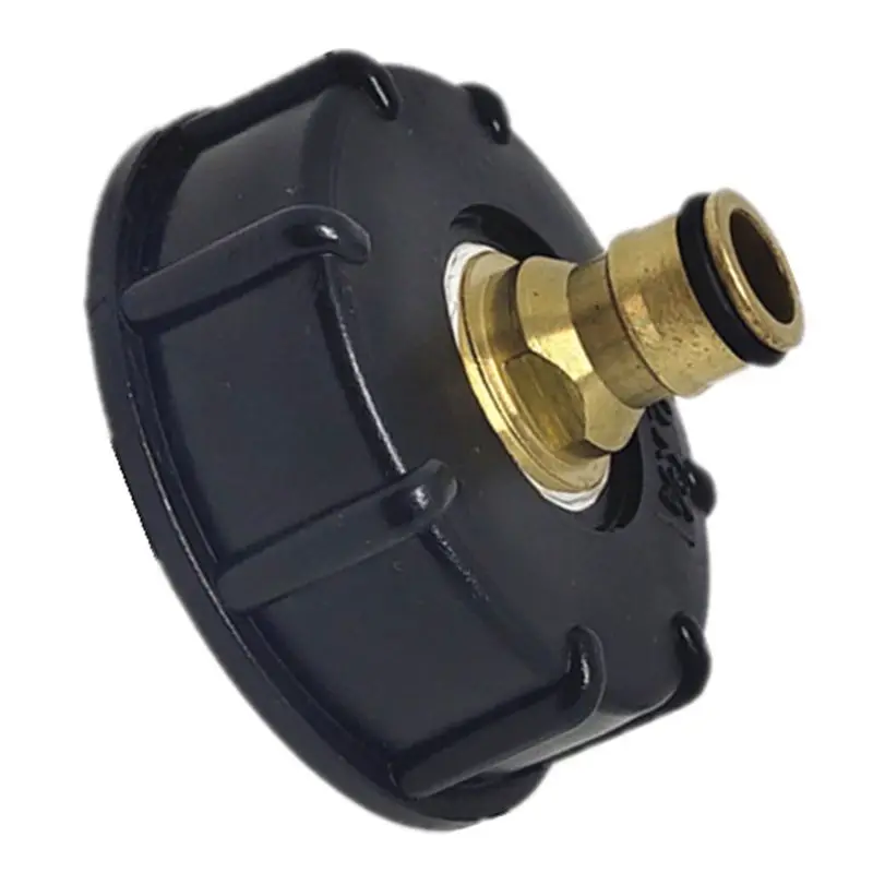IBC Tank Valve Quick Connector Fitting 60mm Coarse Thread Plastic Link Hose High