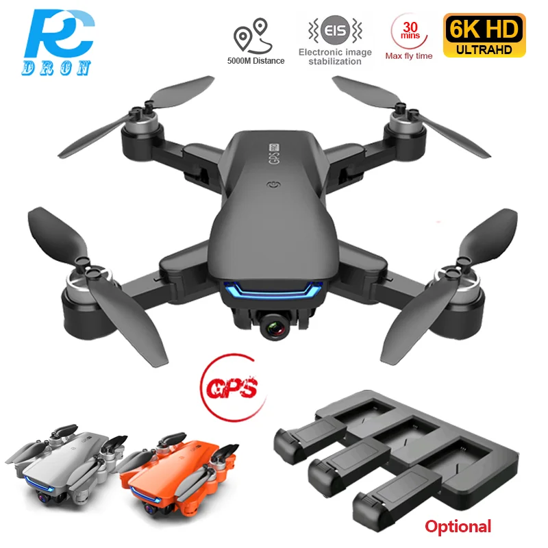 Профессиональный Радиоуправляемый квадрокоптер Lu5 Pro GPS с HD камерой EIS на расстоянии 30 минут
Профессиональный Радиоуправляемый квадрокоптер Lu5 Pro GPS с HD камерой EIS на расстоянии 30 минут