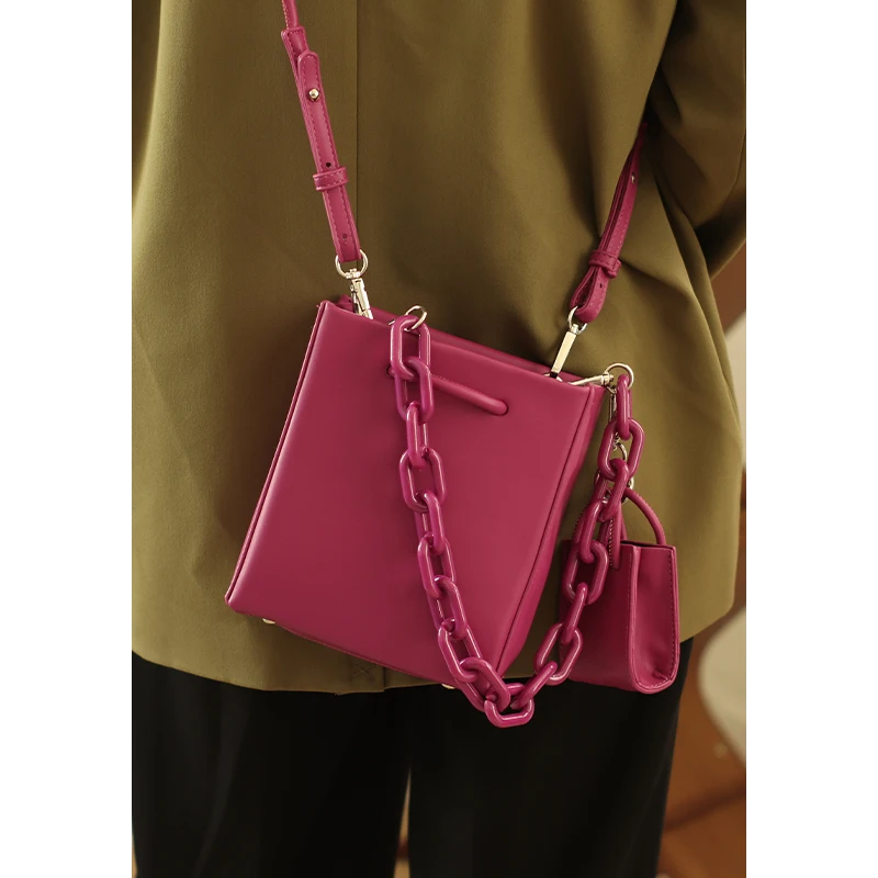 2 bags set fashion Acrylic chains crossbody bag for women designer handbags luxury pu leather shoulder bag lady small purse 2021
2 bags set fashion Acrylic chains crossbody bag for women designer handbags luxury pu leather shoulder bag lady small purse 2021