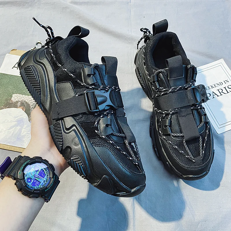 New Men's Casual Shoes Fashion Thick Sole Sneakers Men Tenis Masculino Buckle Breathable Men Shoes Outdoor Men Shoes Chaussure
New Men's Casual Shoes Fashion Thick Sole Sneakers Men Tenis Masculino Buckle Breathable Men Shoes Outdoor Men Shoes Chaussure