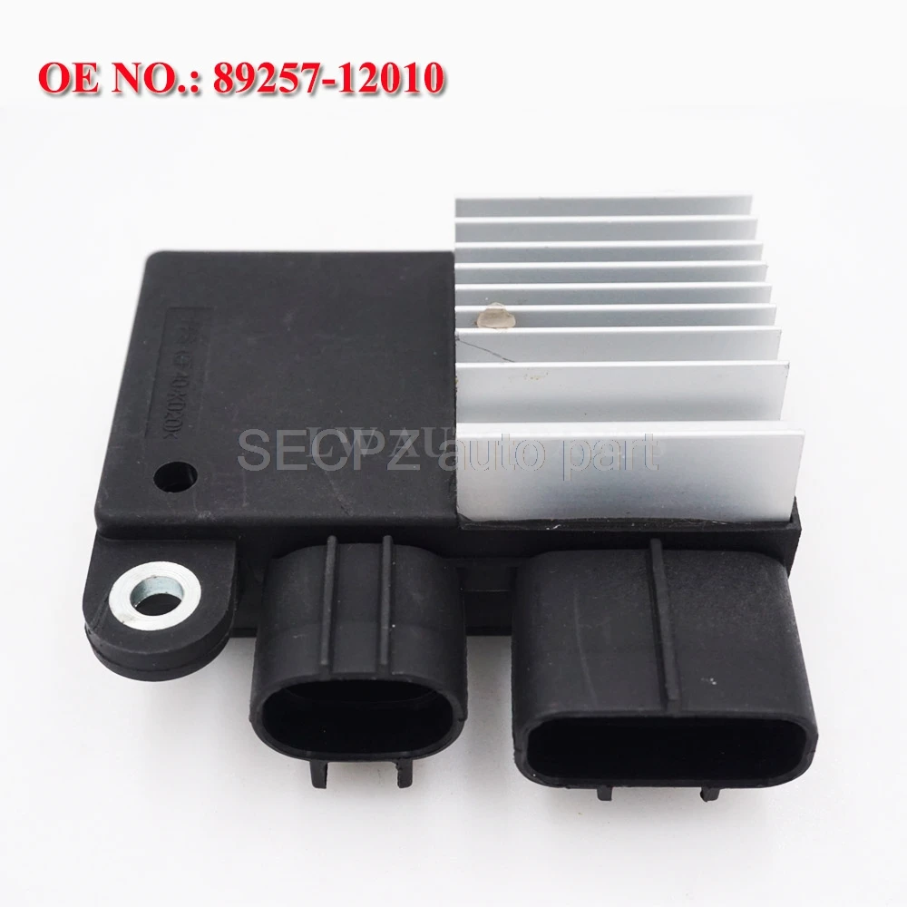 89257-12020 блок управления охлаждающим вентилятором для Mazda 5 CX-7/Toyota ECU Corolla Matrix 09-13 L33L1515Y 89257-12010
89257-12020 блок управления охлаждающим вентилятором для Mazda 5 CX-7/Toyota ECU Corolla Matrix 09-13 L33L1515Y 89257-12010