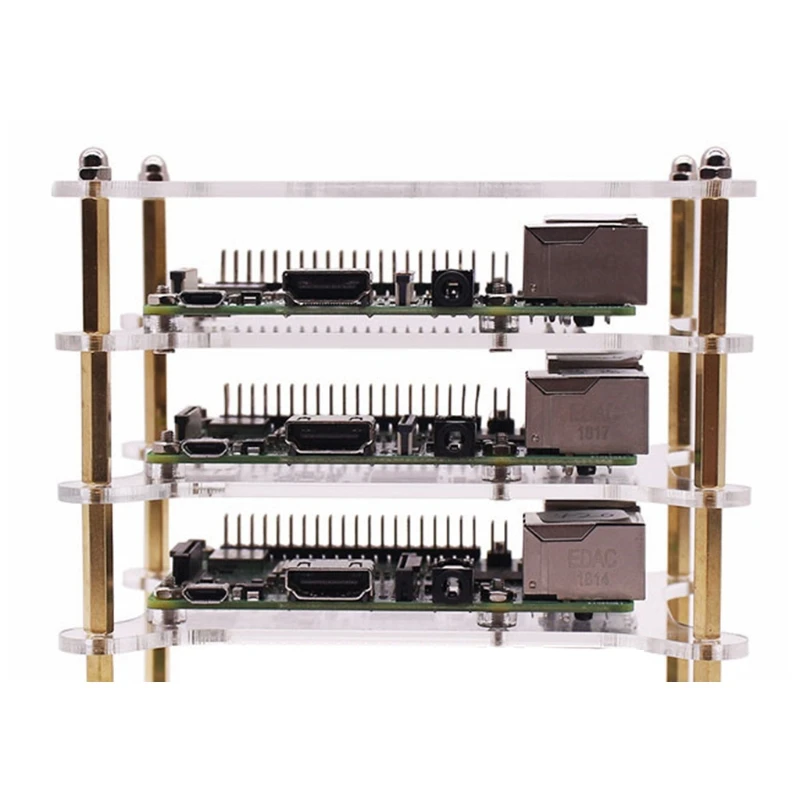 CPDD Raspberry Pi Rack Case Stackable Case Stack Enclosure for Raspberry Pi 4B / 3B / 3B+ /2B Model 1 / 2 / 3 / 4 Multilayer
CPDD Raspberry Pi Rack Case Stackable Case Stack Enclosure for Raspberry Pi 4B / 3B / 3B+ /2B Model 1 / 2 / 3 / 4 Multilayer