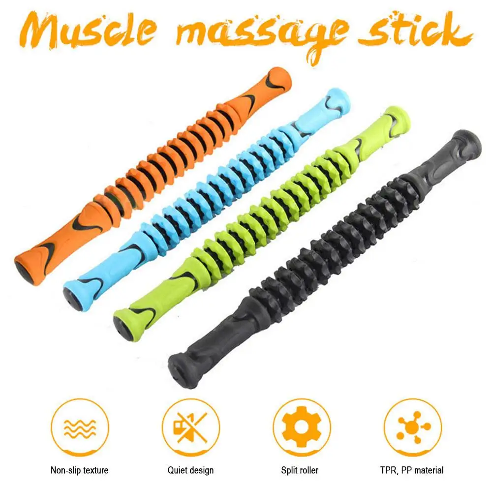 Practical Fascia Stick Massage Stick TPR Roller Gear Leg Fitness Durable Lose Weight Back Sports
Practical Fascia Stick Massage Stick TPR Roller Gear Leg Fitness Durable Lose Weight Back Sports
