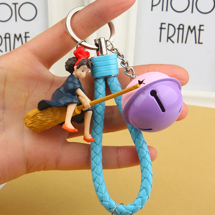 Miyazaki Hayao служба доставки анимационной Кики брелок 3D подвеска из ПВХ