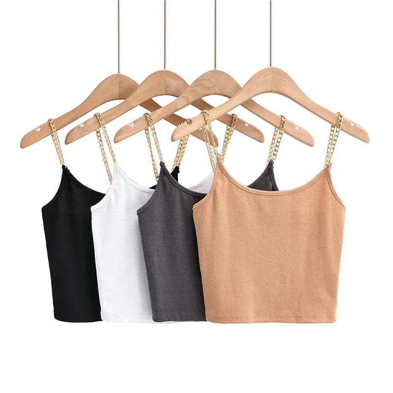 2021 сексуальный топ на бретелях-спагетти с цепочкой, Женская Базовая майка с круглым вырезом, хлопковые майки без рукавов, женская летняя май...
2021 сексуальный топ на бретелях-спагетти с цепочкой, Женская Базовая майка с круглым вырезом, хлопковые майки без рукавов, женская летняя май...