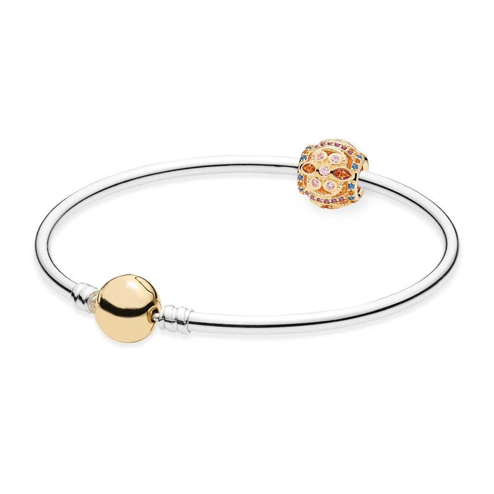 Новинка, яркий серебристый браслет 14 карат золотого цвета, набор свежих браслетов с прозрачным фианитом, подходят для самостоятельной сборки оригинальных браслетов с подвесками, набор украшений 
Новинка, яркий серебристый браслет 14 карат золотого цвета, набор свежих браслетов с прозрачным фианитом, подходят для самостоятельной сборки оригинальных браслетов с подвесками, набор украшений