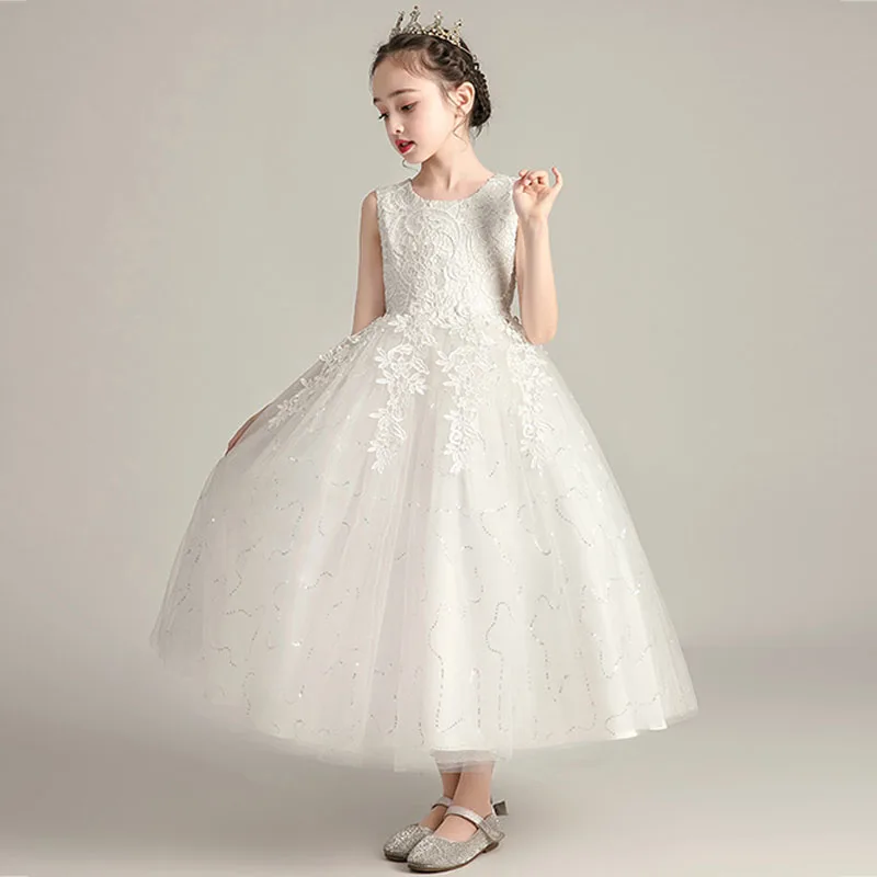 Sequin Girls Pageant Dress HT014 Tank Sleeveless Flower Girl Dresses Beading Bow Communion Dress Embroidery Elegant Flower Dress
Sequin Girls Pageant Dress HT014 Tank Sleeveless Flower Girl Dresses Beading Bow Communion Dress Embroidery Elegant Flower Dress