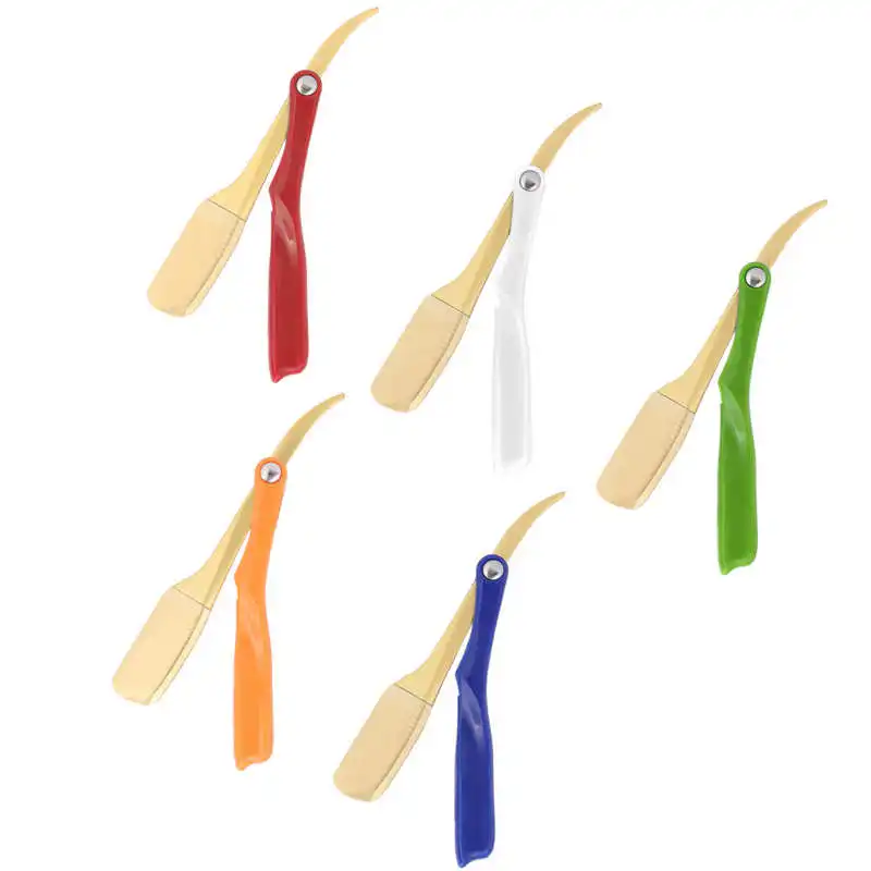 Nose And Ear Trimmer Hair Trimmer Folding Men Shaving Blade Holder Manual Facial Hair Shaving Knife Blade Holder Tool (Gold 
Nose And Ear Trimmer Hair Trimmer Folding Men Shaving Blade Holder Manual Facial Hair Shaving Knife Blade Holder Tool (Gold