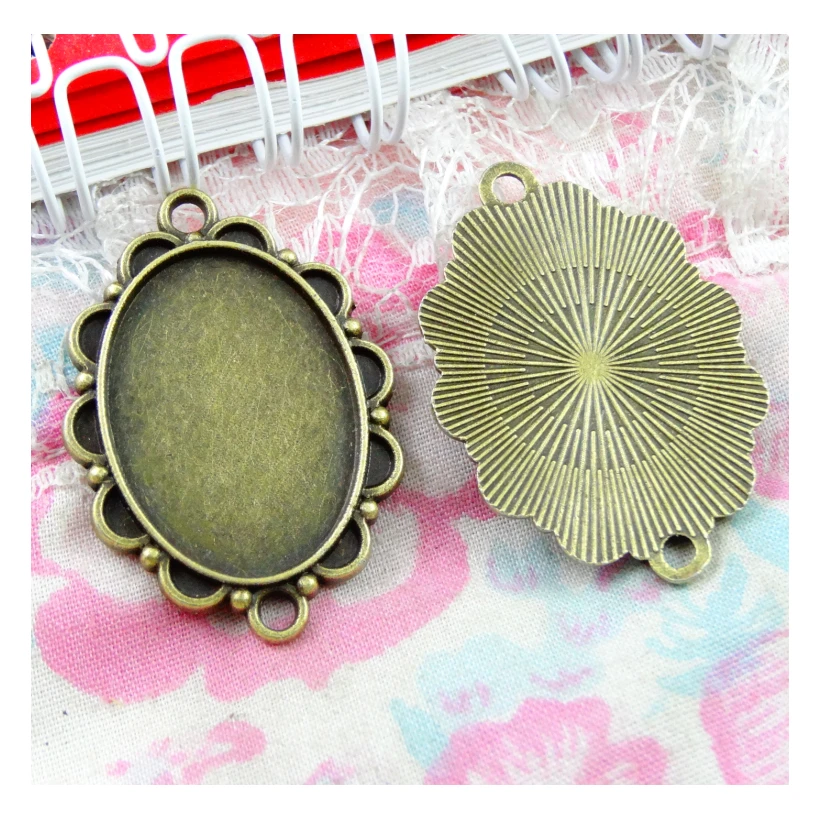 20pcs 18*25mm Inner Size Antique Bronze Plated Base Cameo Setting Charms Pendants
20pcs 18*25mm Inner Size Antique Bronze Plated Base Cameo Setting Charms Pendants