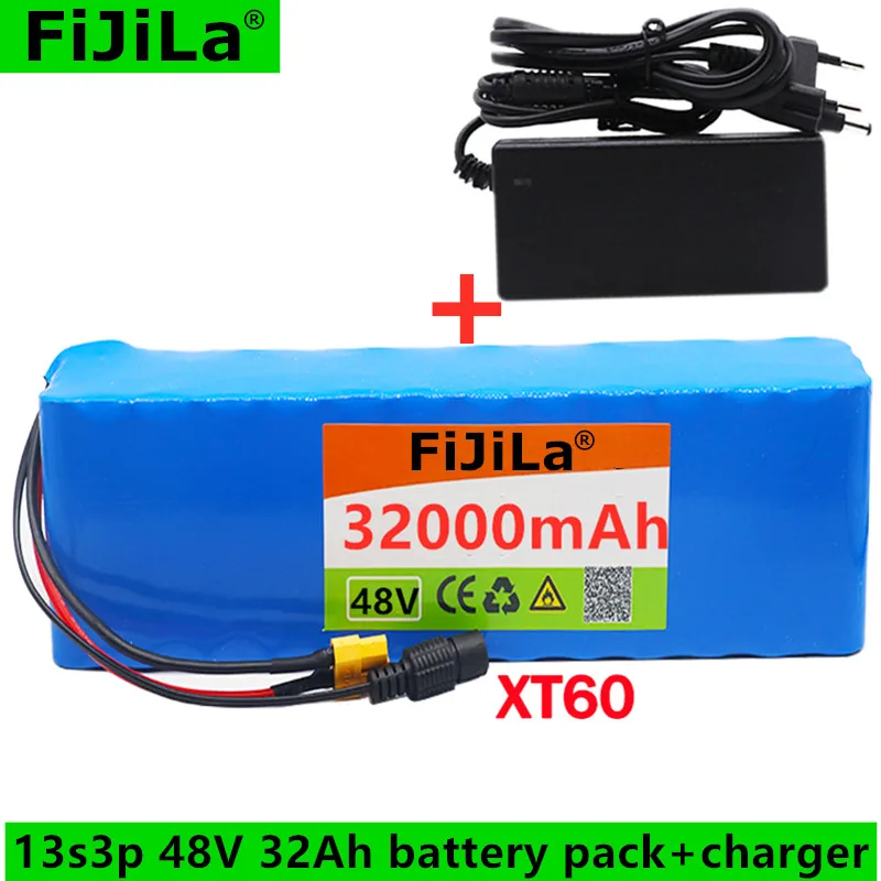 100% original 48V ion battery 48v 32Ah 1000w 13S3P Lithium ion Battery Pack For 54.6v E-bike Electric bicycle Scooter with BMS
100% original 48V ion battery 48v 32Ah 1000w 13S3P Lithium ion Battery Pack For 54.6v E-bike Electric bicycle Scooter with BMS