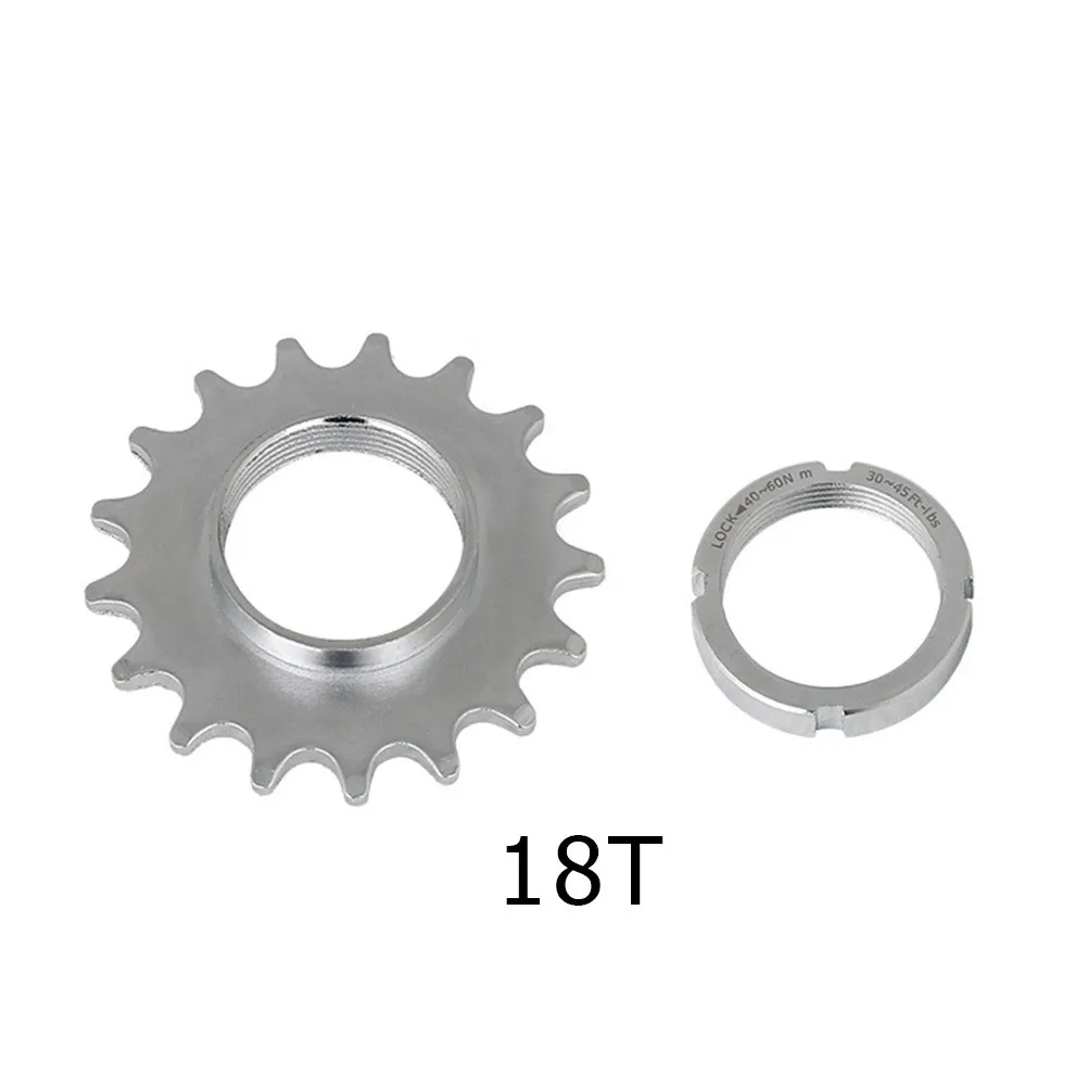Bicycle Sprocket Fixed Gear Speed Cog Lock Ring 13T 14T 18T Track Bike Wheel Sprocket Lockring For Fixie Track Hub 1/8" Chain
Bicycle Sprocket Fixed Gear Speed Cog Lock Ring 13T 14T 18T Track Bike Wheel Sprocket Lockring For Fixie Track Hub 1/8" Chain