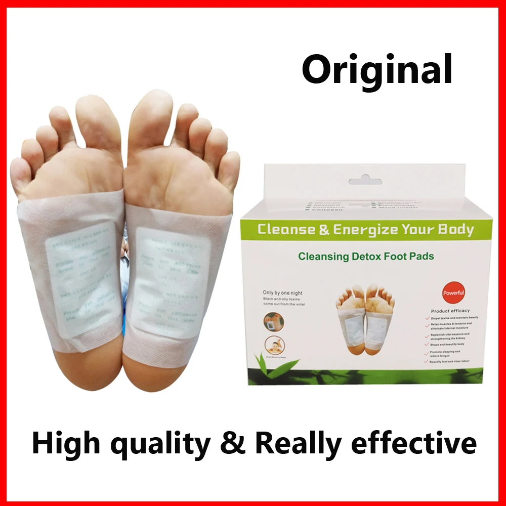 Original Detox Foot Patches Artemisia Argyi Pads Toxins Feet Slimming Cleansing Herbal Body Health Adhesive Pad Weight Loss
Original Detox Foot Patches Artemisia Argyi Pads Toxins Feet Slimming Cleansing Herbal Body Health Adhesive Pad Weight Loss