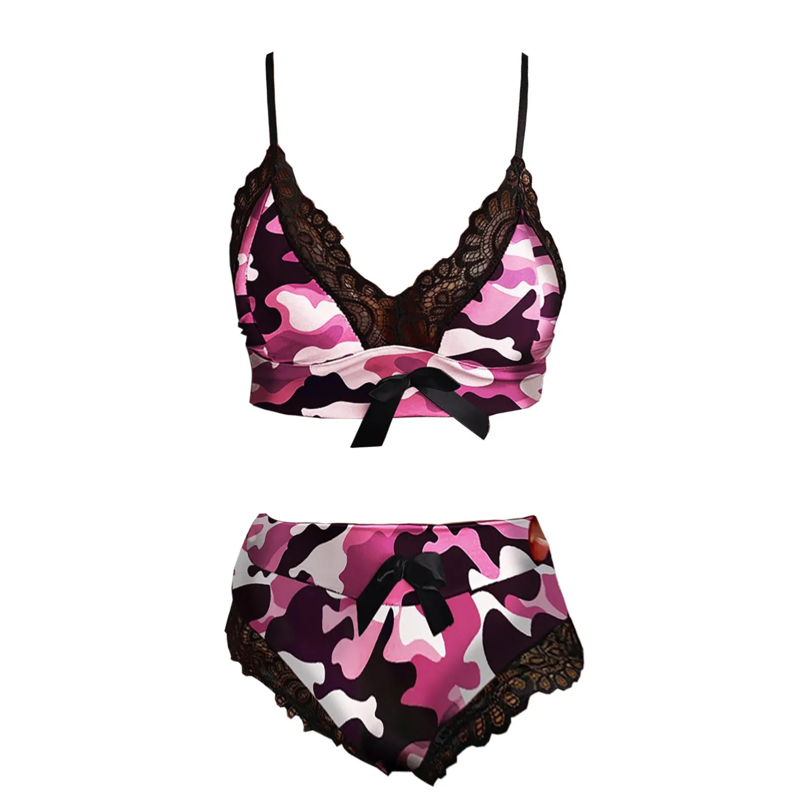 Women Camouflage Print Pajamas Sleeveless Lace Cami Shorts Lingerie Sleepwear Set Fashion Sexy Home Ladies Underwear Pajamas Set 
Women Camouflage Print Pajamas Sleeveless Lace Cami Shorts Lingerie Sleepwear Set Fashion Sexy Home Ladies Underwear Pajamas Set