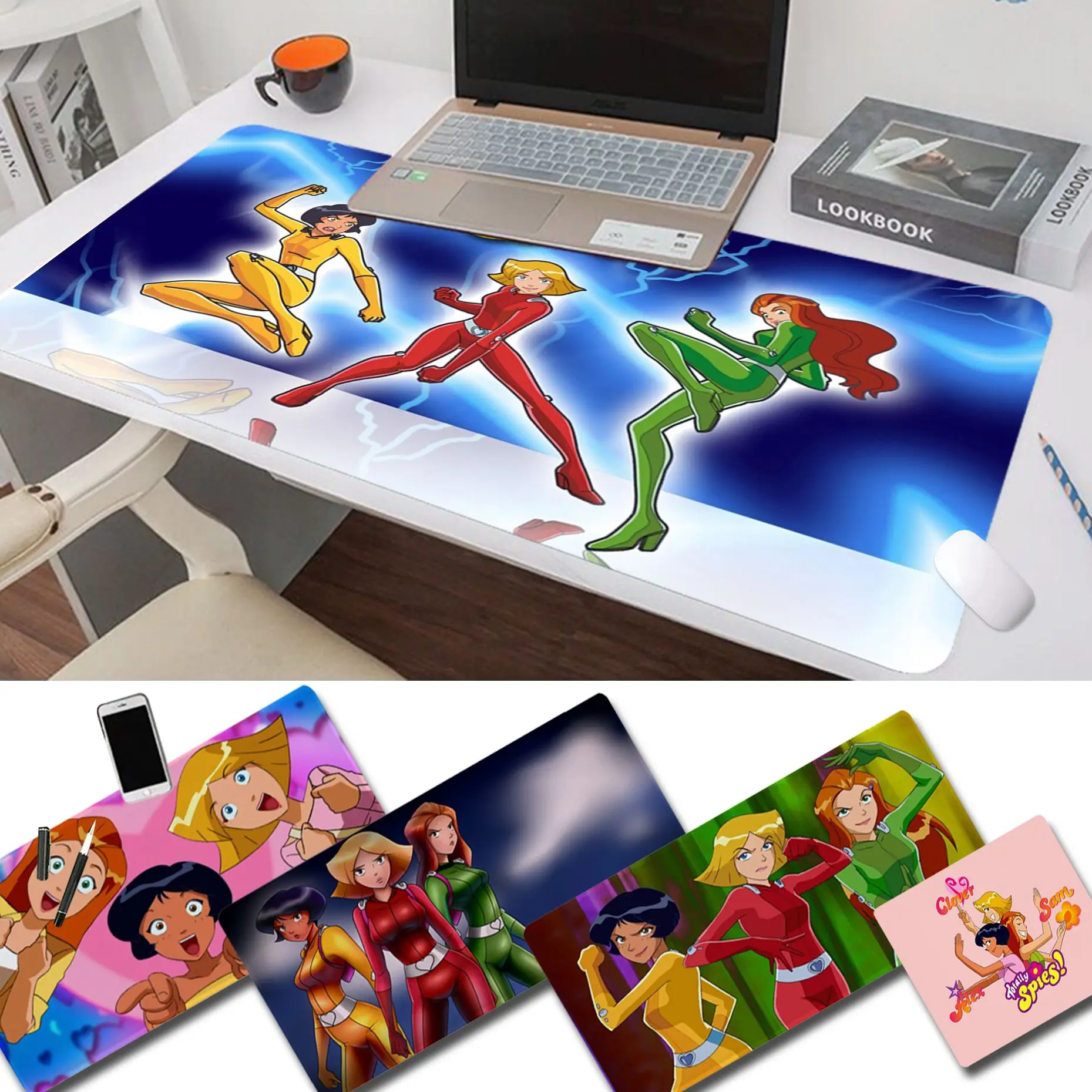 Disney Totally Spies! large gaming mousepad L XL XXL gamer mouse pad Size for CSGO Game Player Desktop PC Computer Laptop
Disney Totally Spies! large gaming mousepad L XL XXL gamer mouse pad Size for CSGO Game Player Desktop PC Computer Laptop