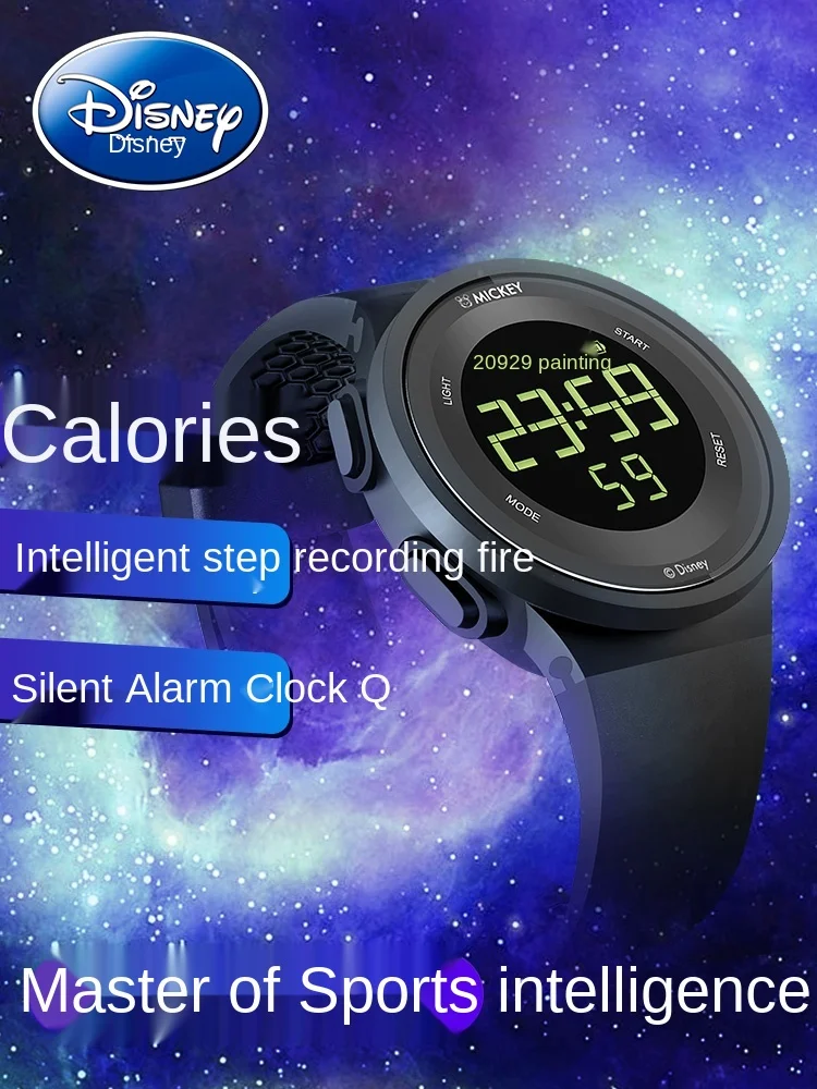 Disney Waterproof Rechargeable Watch Men's Alarm Clock Vibration Swimming Smart Reminder Sports Men
Disney Waterproof Rechargeable Watch Men's Alarm Clock Vibration Swimming Smart Reminder Sports Men