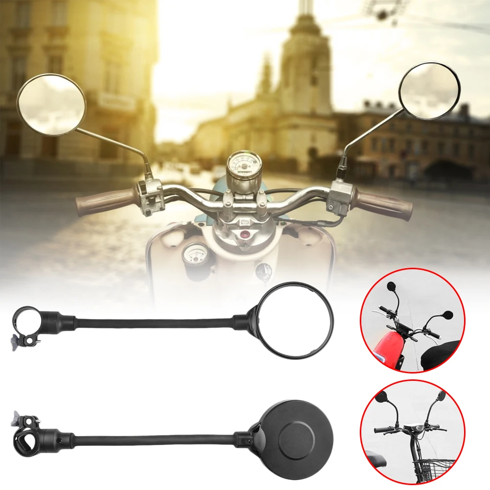360° Universal Bicycle Rearview Mirror Hose Adjustable Rotate Wide-Angle Cycling Rear View Mirrors For MTB Road Bike Accessories
360° Universal Bicycle Rearview Mirror Hose Adjustable Rotate Wide-Angle Cycling Rear View Mirrors For MTB Road Bike Accessories