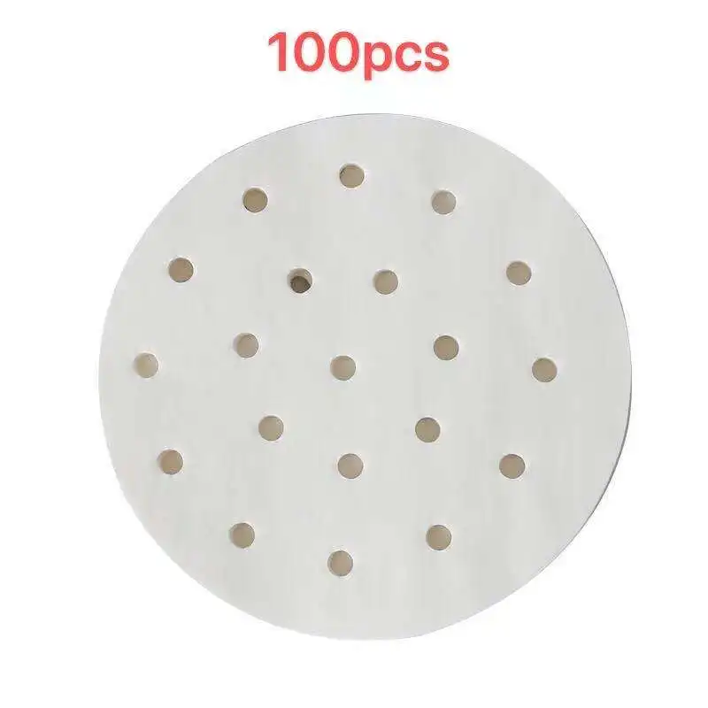100pcs 6/7/8/9/12inches Parchment Paper Sheets Inch Air Fryer Liners Perforated Non-stick Mat Steaming Cooking Baking oil papers
100pcs 6/7/8/9/12inches Parchment Paper Sheets Inch Air Fryer Liners Perforated Non-stick Mat Steaming Cooking Baking oil papers