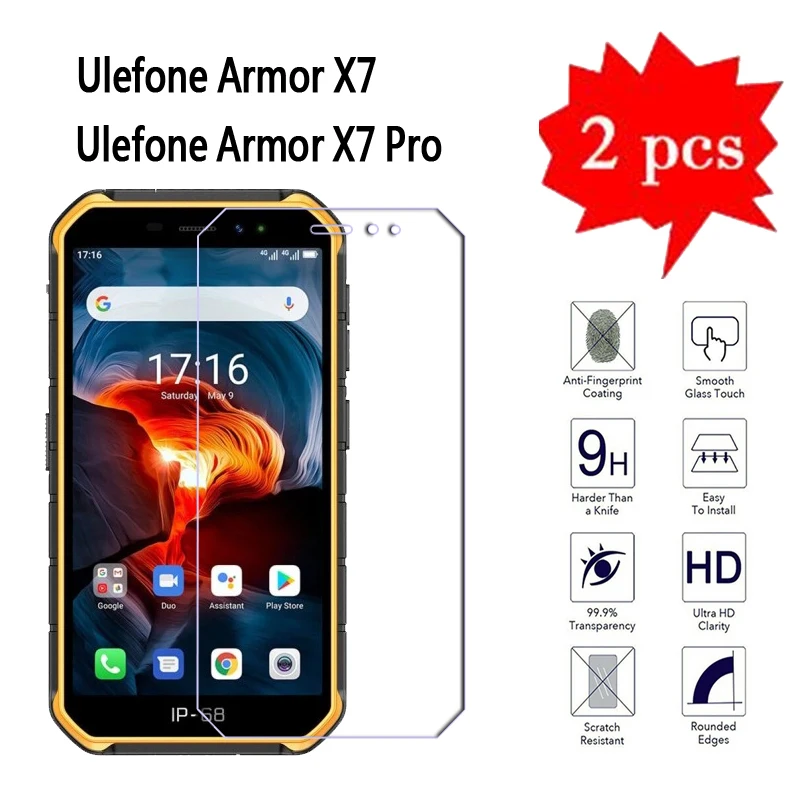 2-1Pcs Glass For Ulefone Armor X7 Pro Cover Smartphone Screen Protector Film For Ulefone Armor X7 Explosion-proof Tempered Glass
2-1Pcs Glass For Ulefone Armor X7 Pro Cover Smartphone Screen Protector Film For Ulefone Armor X7 Explosion-proof Tempered Glass