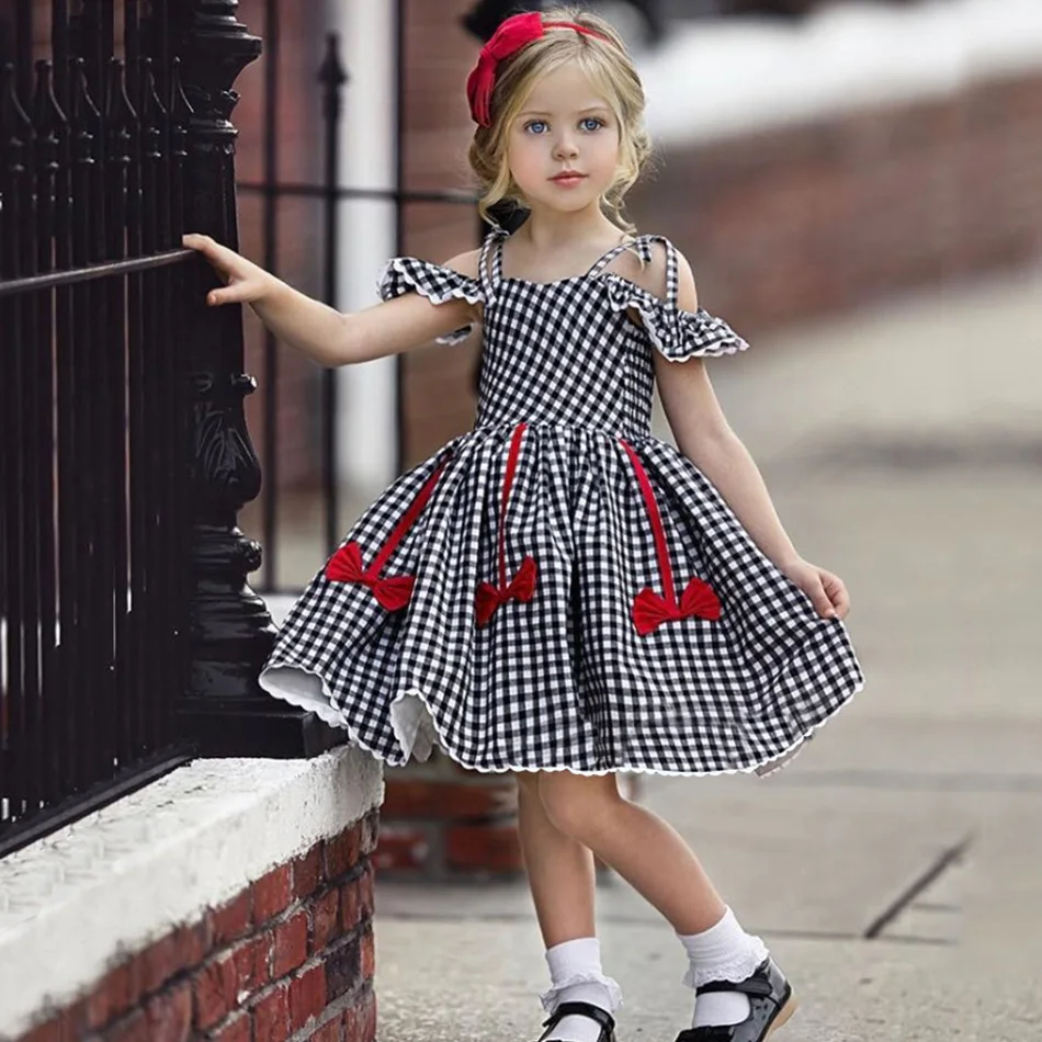 Children Baby Clothes Toddler Girl Christmas Outfits Newborn Girls Lace Plaid Bow Princess Dress Summer Dresses for Baby Girls
Children Baby Clothes Toddler Girl Christmas Outfits Newborn Girls Lace Plaid Bow Princess Dress Summer Dresses for Baby Girls