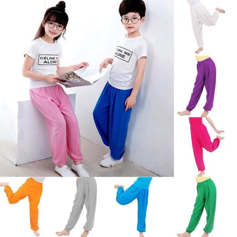 Kids Solid Color Harem Pants Boys Girls Summer Casual Dance Yoga Long Trousers
Kids Solid Color Harem Pants Boys Girls Summer Casual Dance Yoga Long Trousers