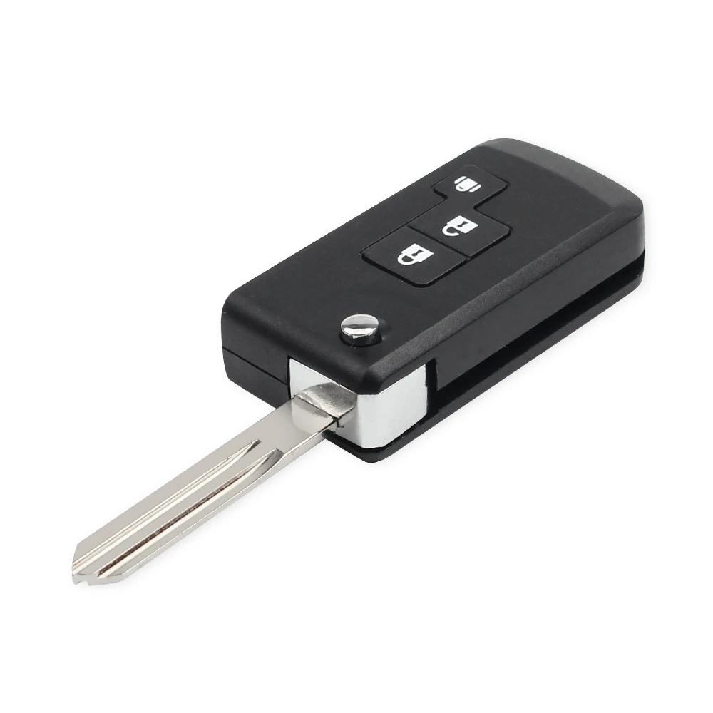 Чехол KEYYOU с откидной крышкой и для автомобиля Nissan Qashqai Micra Navara 350Z Pathfinder Sunny 2/3