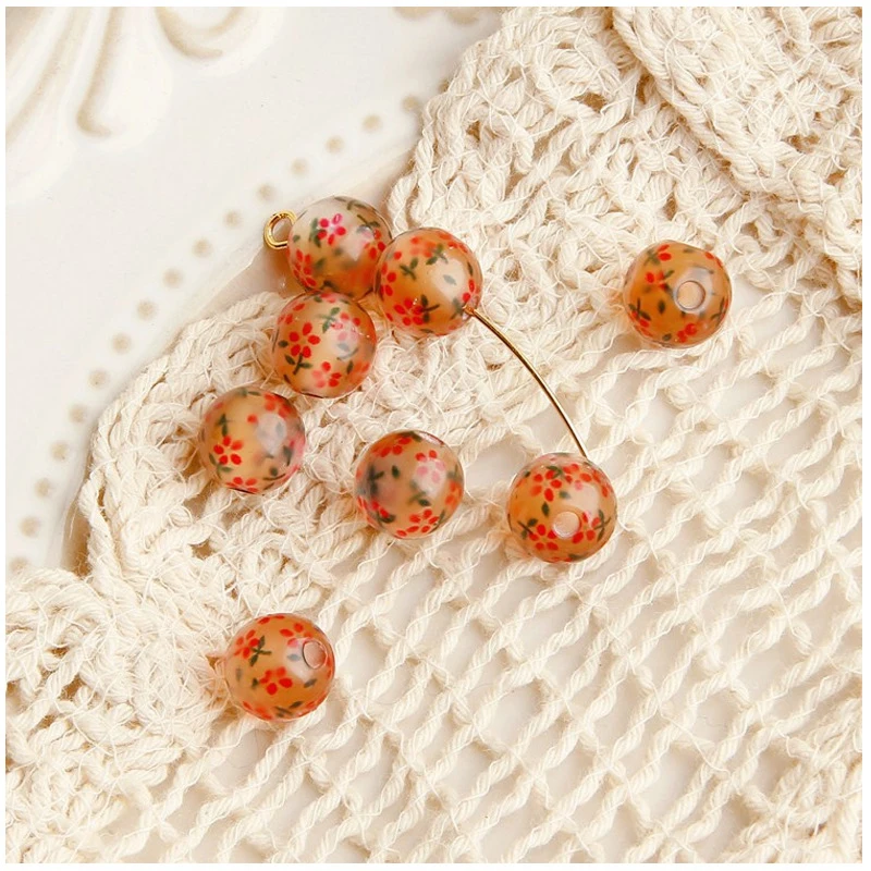 5Pcs 10MM Acrylic Vintage Little Flower Beads For DIY Making Earrings Necklace Loose Beads Jewelry Accessories
5Pcs 10MM Acrylic Vintage Little Flower Beads For DIY Making Earrings Necklace Loose Beads Jewelry Accessories