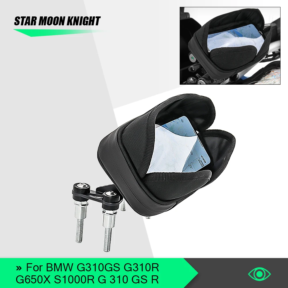 Motorcycle Phone Stand Holder Mobile GPS Plate Bracket Waterproof Media Bag Navigation Bracket for BMW G310GS G310R G650X S1000R
Motorcycle Phone Stand Holder Mobile GPS Plate Bracket Waterproof Media Bag Navigation Bracket for BMW G310GS G310R G650X S1000R