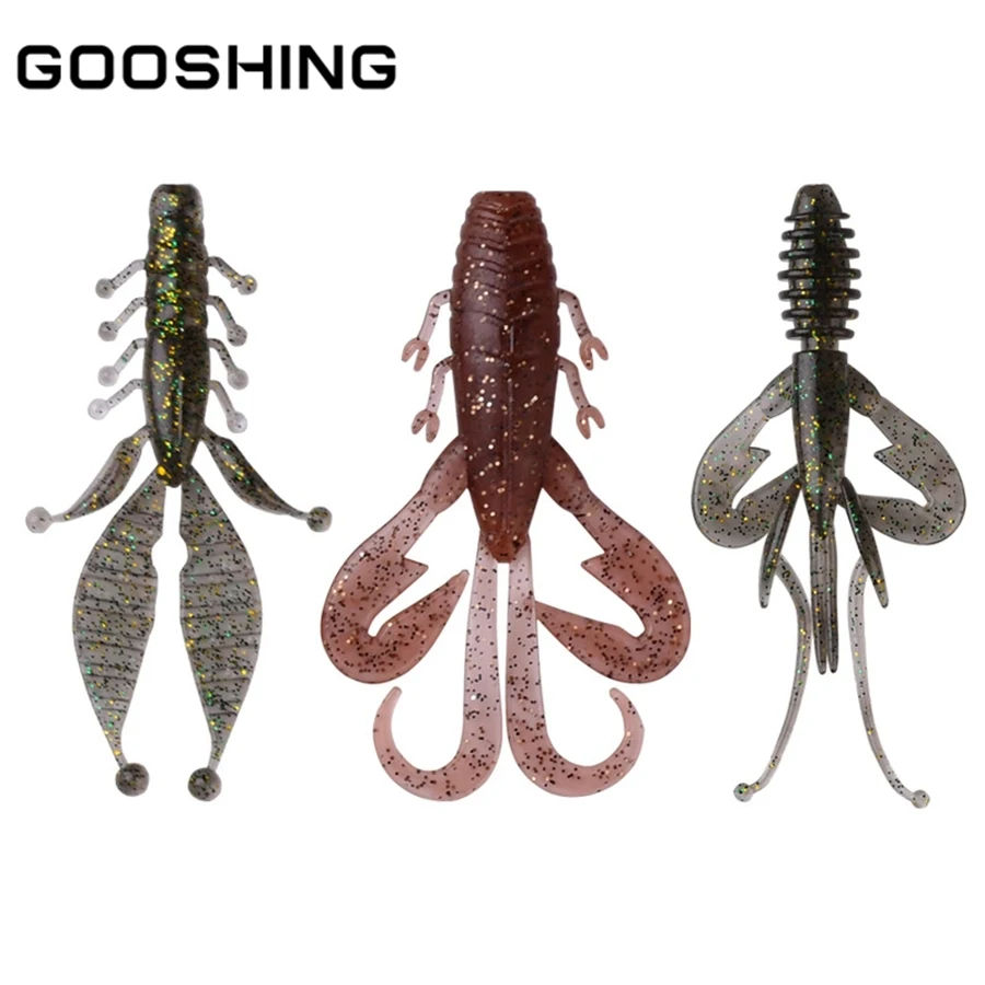Мягкие рыболовные приманки GOOSHING, силиконовые приманки, ПВА, свимбейт, воблер 10 шт./лот, искусственная приманка 4 г, приманка для рыбалки, снас...
Мягкие рыболовные приманки GOOSHING, силиконовые приманки, ПВА, свимбейт, воблер 10 шт./лот, искусственная приманка 4 г, приманка для рыбалки, снас...