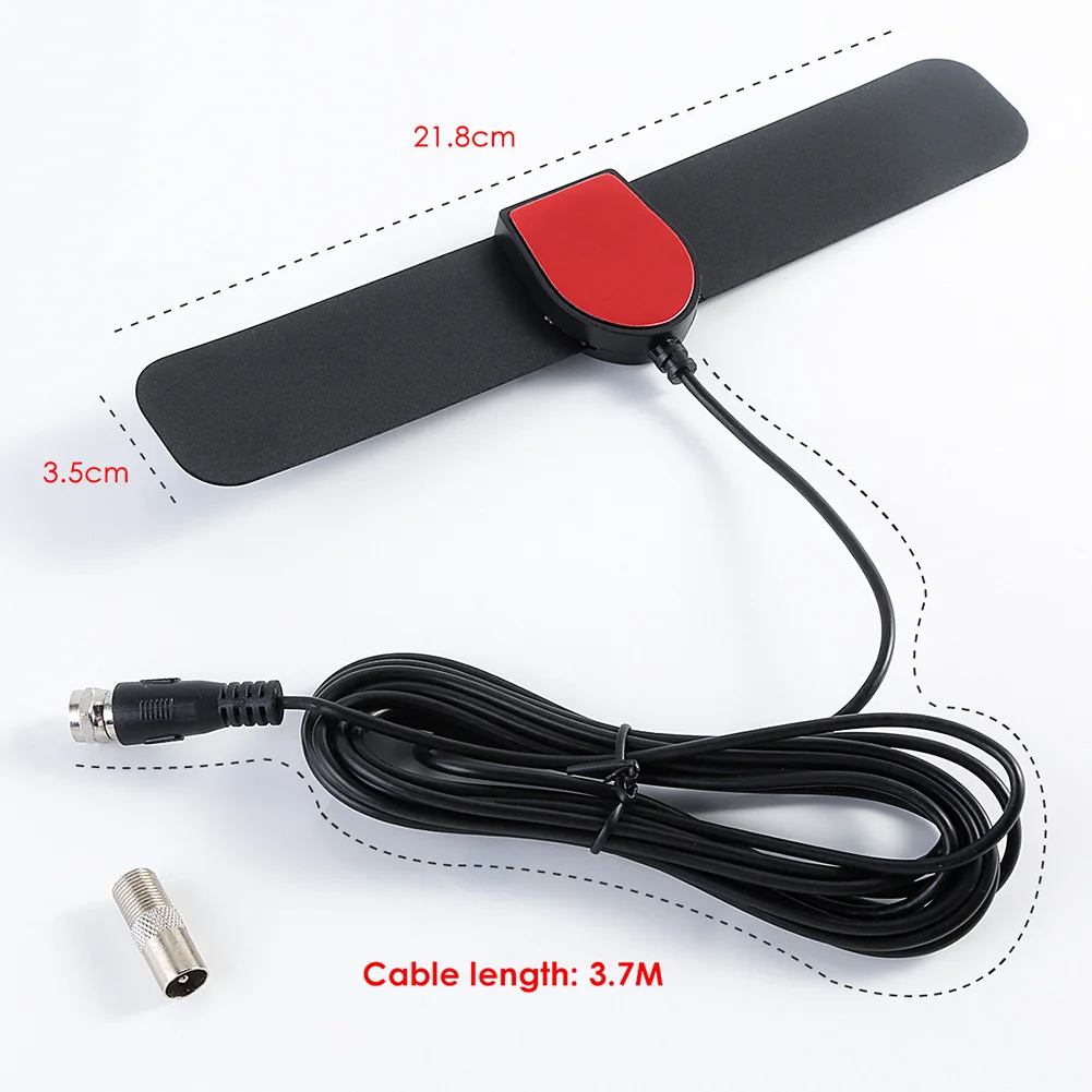 New Hot HDTV Digital TV Antenna Indoor Aerial HD Freeview Signal Amplified Thin Film Antenna
New Hot HDTV Digital TV Antenna Indoor Aerial HD Freeview Signal Amplified Thin Film Antenna