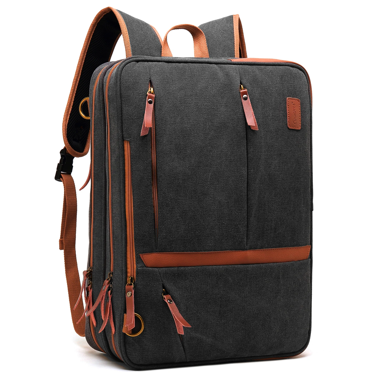 CoolBELL 17.3 Inch Convertible Messenger Bag Backpack Shoulder Bag Laptop Case Handbag Business Briefcase
CoolBELL 17.3 Inch Convertible Messenger Bag Backpack Shoulder Bag Laptop Case Handbag Business Briefcase