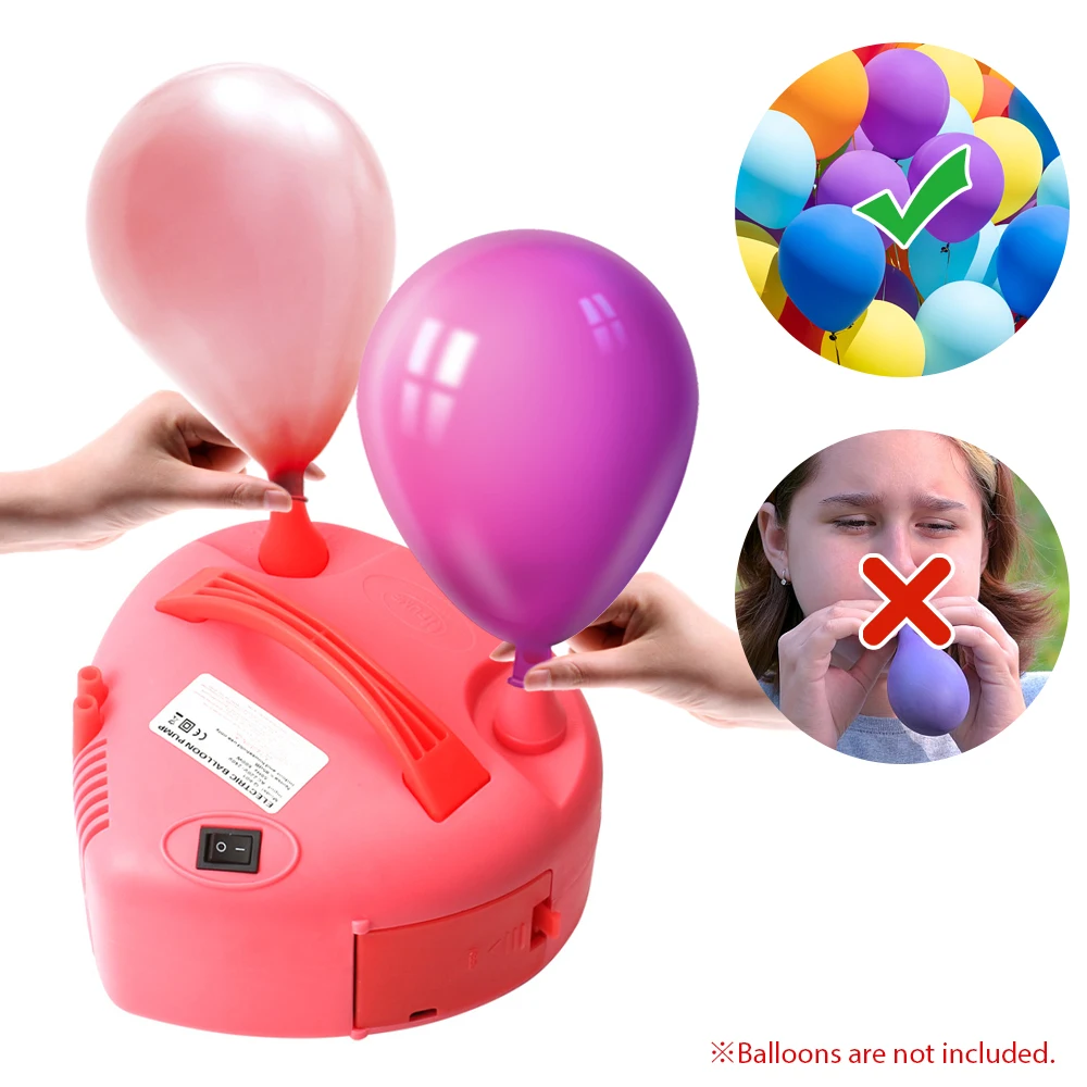 600W Portable Dual Nozzle Air Pump Electric Balloon Pump Inflator for Christmas Birthday Party Decoration
600W Portable Dual Nozzle Air Pump Electric Balloon Pump Inflator for Christmas Birthday Party Decoration