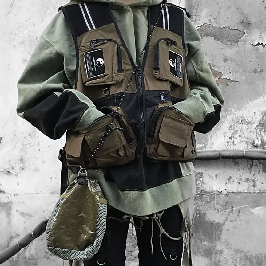 Нагрудная сумка kanye в стиле хип-хоп милитари | Багаж и сумки