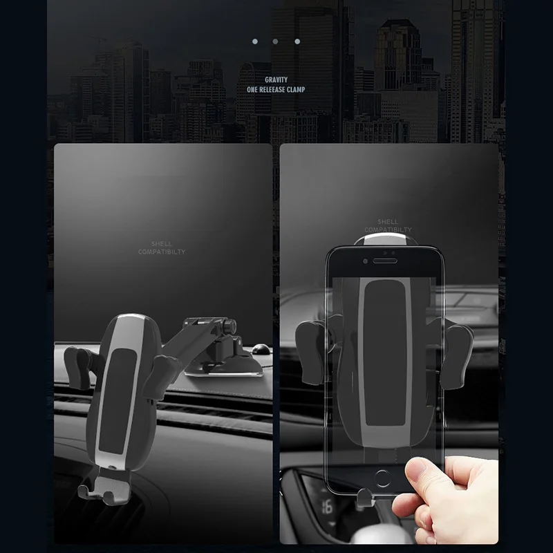 Universal Car Phone Holder Navigation Car With Desktop Instrument Panel Suction Cup Gravity Bracket
Universal Car Phone Holder Navigation Car With Desktop Instrument Panel Suction Cup Gravity Bracket