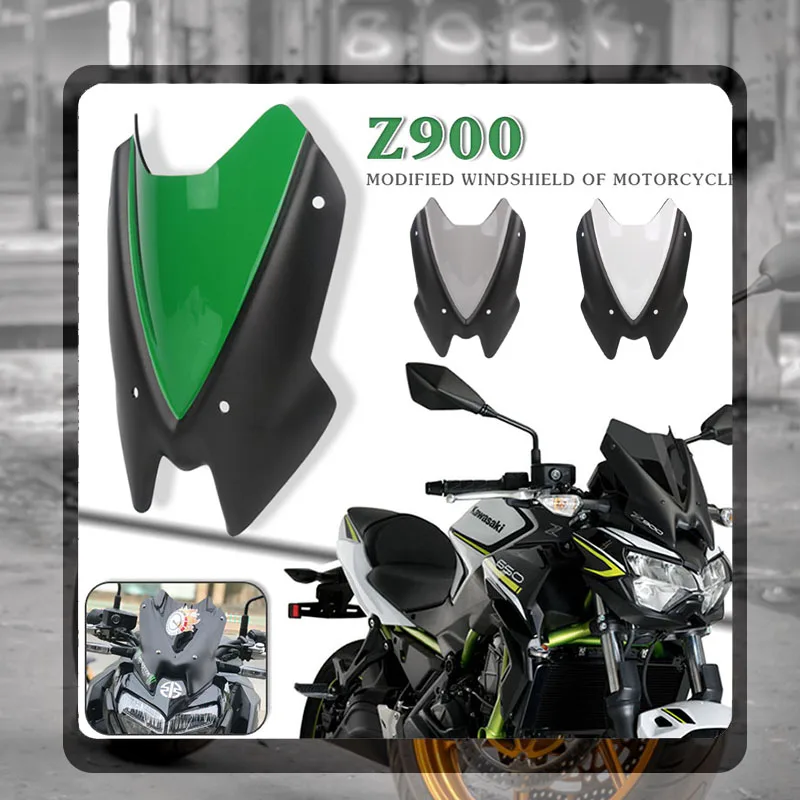 New For KAWASAKI Z900 Z 900 2020 2021 Motorcycle Accessories Windscreen Windshield Baffle Wind Deflectors
New For KAWASAKI Z900 Z 900 2020 2021 Motorcycle Accessories Windscreen Windshield Baffle Wind Deflectors
