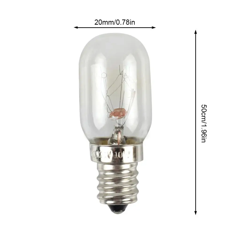 Fridge Bulb 10W E12 110V Refrigerator Hood Microwave Oven Bulb Fridge Light Bulb Tungsten Filament Bulb Lamps Warm White Ligthin
Fridge Bulb 10W E12 110V Refrigerator Hood Microwave Oven Bulb Fridge Light Bulb Tungsten Filament Bulb Lamps Warm White Ligthin