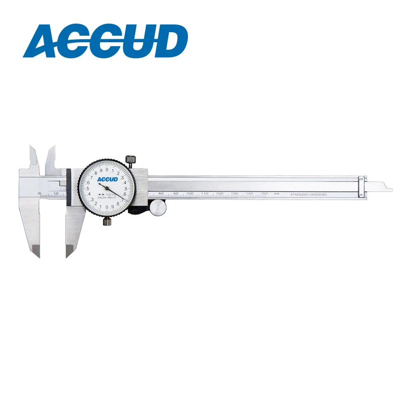 ACCUD Измерительный диапазон 0-150 мм 0-200 мм 0-300 мм градация 0,01 мм Dail Vernier Caliper
ACCUD Измерительный диапазон 0-150 мм 0-200 мм 0-300 мм градация 0,01 мм Dail Vernier Caliper