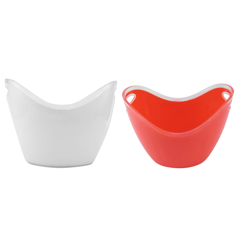 HOT-2PCS New Arrival Bar Tools Plastic Garden Ice Bucket Super Large Ice Bucket Beer Champagne Big Ice Bucket, White & Red
HOT-2PCS New Arrival Bar Tools Plastic Garden Ice Bucket Super Large Ice Bucket Beer Champagne Big Ice Bucket, White & Red