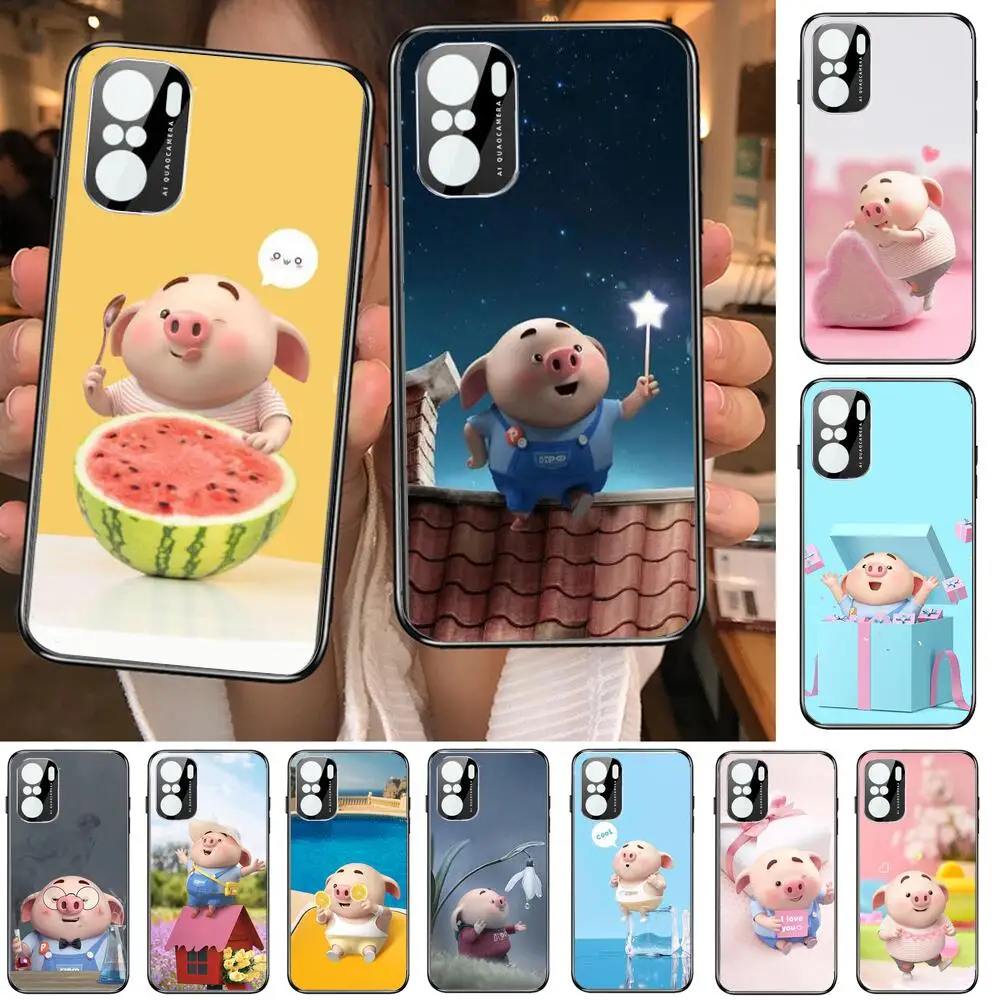 Funny Cartoon Pig Phone Case For xiaomi redmi POCO F1 F2 F3 X3 Pro M3 9C 10T Lite NFC Black Cover Silicone Back Prett mi 10 ultr
Funny Cartoon Pig Phone Case For xiaomi redmi POCO F1 F2 F3 X3 Pro M3 9C 10T Lite NFC Black Cover Silicone Back Prett mi 10 ultr