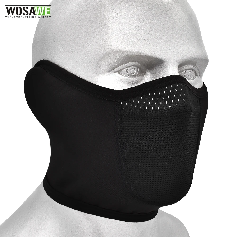 Зимняя велосипедная маска WOSAWE, зимняя флисовая ветрозащитная теплая маска на половину лица с защитой от холода, дышащая маска для пеших про... 
Зимняя велосипедная маска WOSAWE, зимняя флисовая ветрозащитная теплая маска на половину лица с защитой от холода, дышащая маска для пеших про...