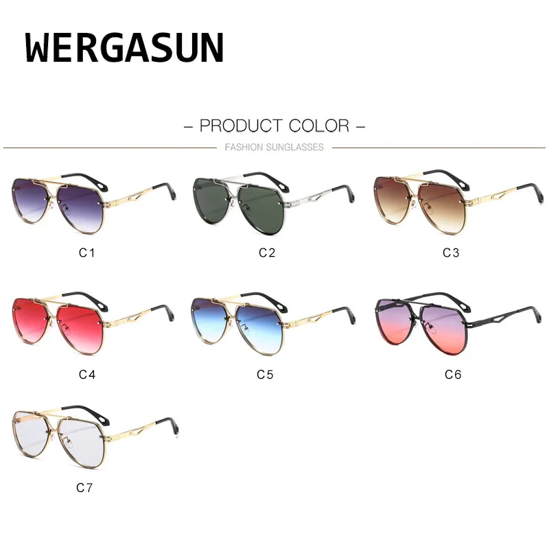 WERGASUN Vintage Round Metal Sunglasses Men Driving Black Retro Mirror Sun Glasses Lady Shade Sunglasses UV400 Oculos De Sol 
WERGASUN Vintage Round Metal Sunglasses Men Driving Black Retro Mirror Sun Glasses Lady Shade Sunglasses UV400 Oculos De Sol