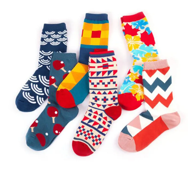 1 Pairs Man Socks Popular Casual Gentleman High Quality Color Puzzle Happy Socks Man's Street Style Weed Long Socks
1 Pairs Man Socks Popular Casual Gentleman High Quality Color Puzzle Happy Socks Man's Street Style Weed Long Socks