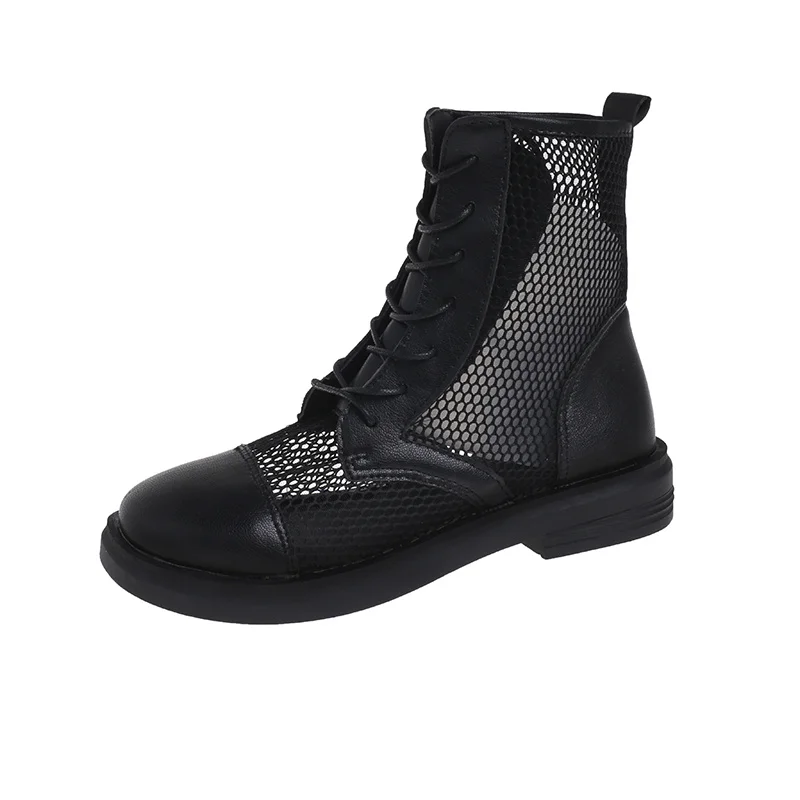2021 summer new style casual fashion all-match Martin sandals female thin breathable mesh boots hollow
2021 summer new style casual fashion all-match Martin sandals female thin breathable mesh boots hollow