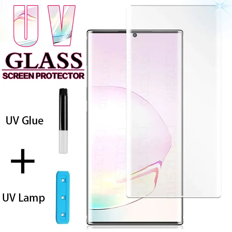 UV Tempered Glass For Samsung Galaxy S21 Ultra Screen Protector S20 Plus S10 S9 S8 Note 20 10 9 8 S 21 4G 5G E Case Liquid Film
UV Tempered Glass For Samsung Galaxy S21 Ultra Screen Protector S20 Plus S10 S9 S8 Note 20 10 9 8 S 21 4G 5G E Case Liquid Film
