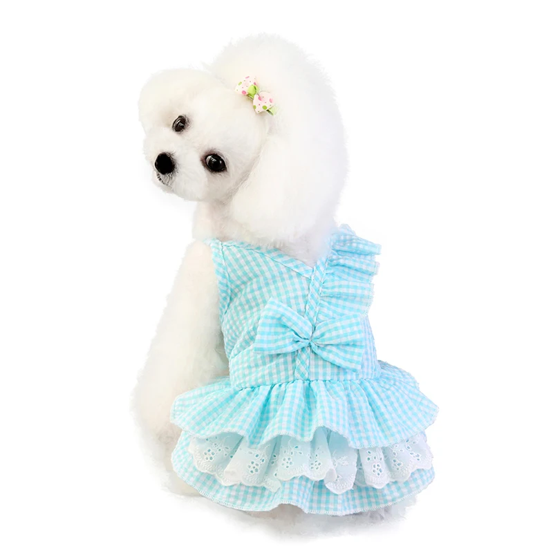 Summer Dog Skirt Dog Dress for small dogs Spring and Summer Pet Dresses Fashion Cute Lotus leaf Plaid Puppy Dog Accessory Pet Cl
Summer Dog Skirt Dog Dress for small dogs Spring and Summer Pet Dresses Fashion Cute Lotus leaf Plaid Puppy Dog Accessory Pet Cl